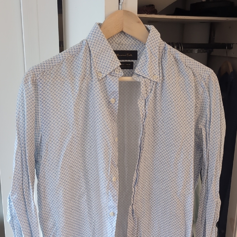 Massimo Dutti Linen Men's Shirt